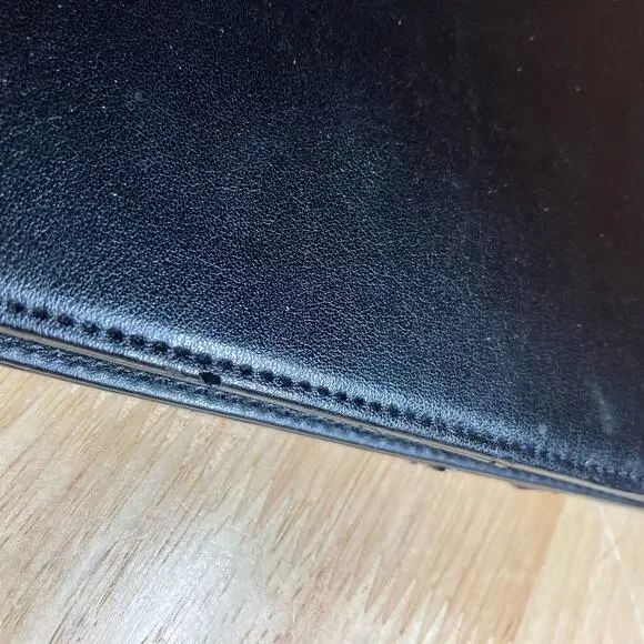 TUL Black Disc Binder w/2 sets of tabs and 50 pages Narrow Ruled Paper. Preowned - Picture 4 of 10